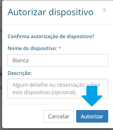 autorizar dispositivo autorizar dispositivo