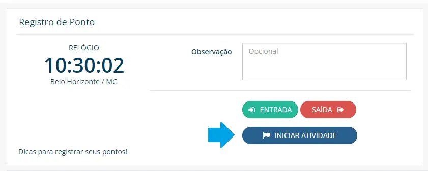 atividade 1 registro de atividade web colaborador