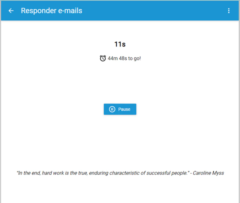 captura de tela do aplicativo My Minutes captura de tela do aplicativo My Minutes