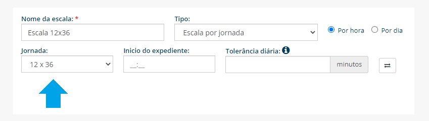 jornada escala 12x36