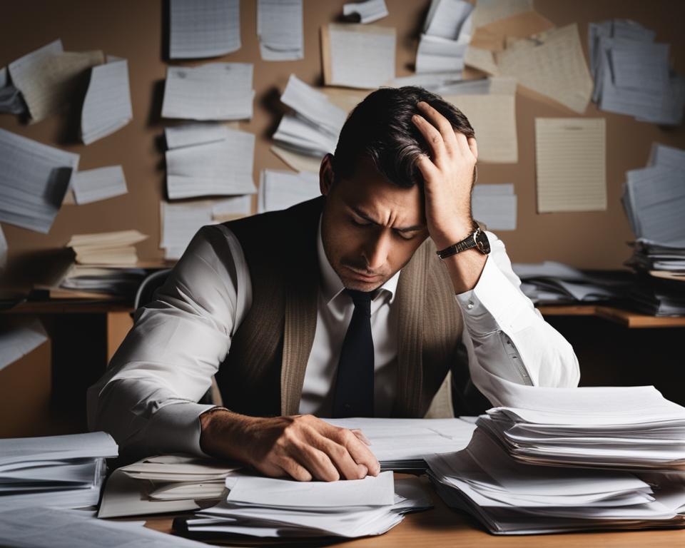 sintomas de ansiedade no trabalho