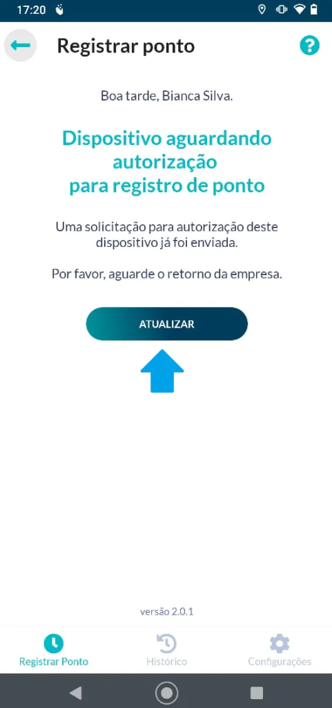 solicitar autorizacao de dispositivo solicitar autorização de dispositivo