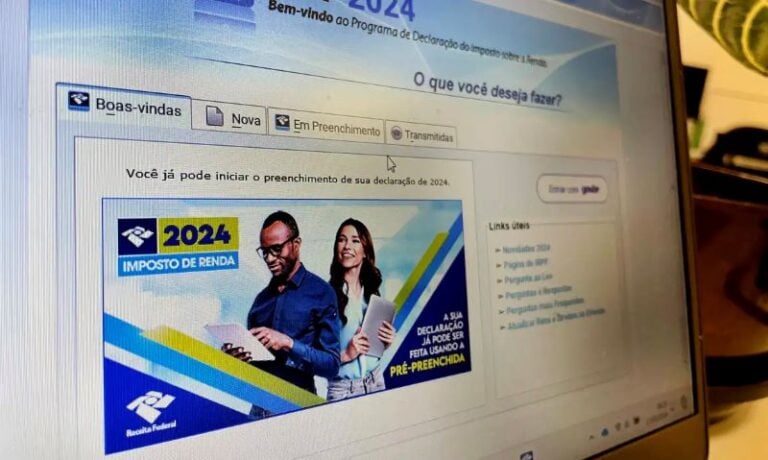 programa do imposto de renda 2024 (crédito: agência brasil)