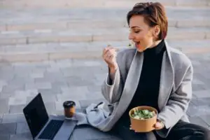 alimentação no trabalho