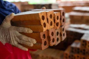 Controle de ponto para materiais de construção