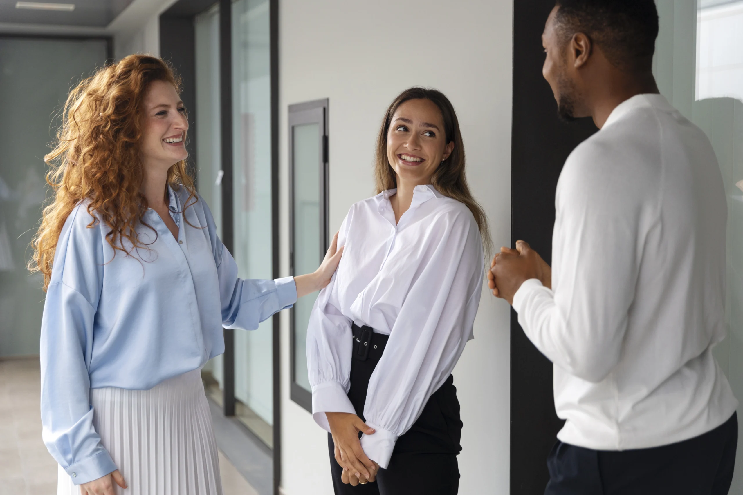 person expressing appreciation their workmates scaled person expressing appreciation their workmates scaled